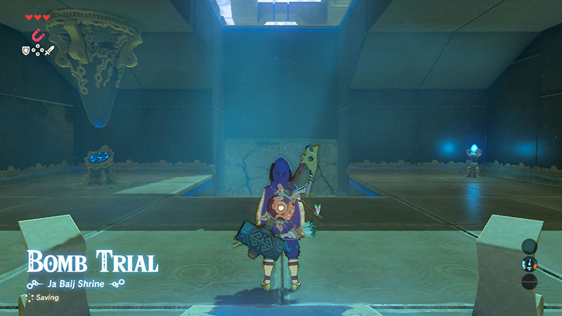 undefined: Bomb Trial in The Legend of Zelda: Breath of the Wild