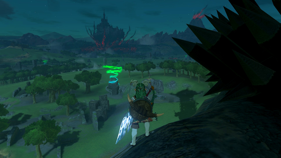 Mayachin: A Fixed Device is a Surface shrine in the Hyrule Field region on the Hyrule Field Skyview Tower map near Exchange Ruins