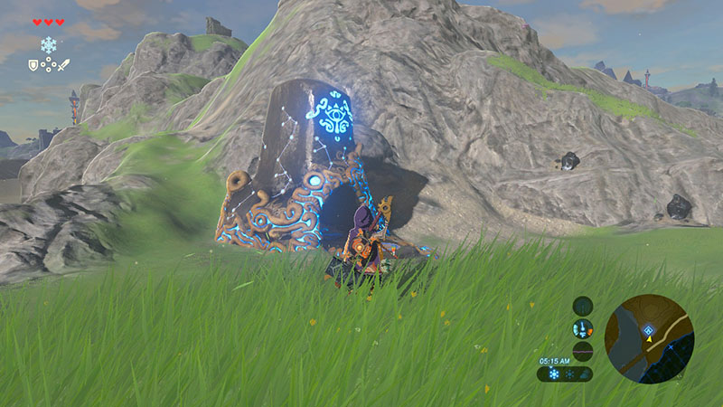 Bosh Kala: The Wind Guides You is a shrine in the Dueling Peaks region near Proxim Bridge