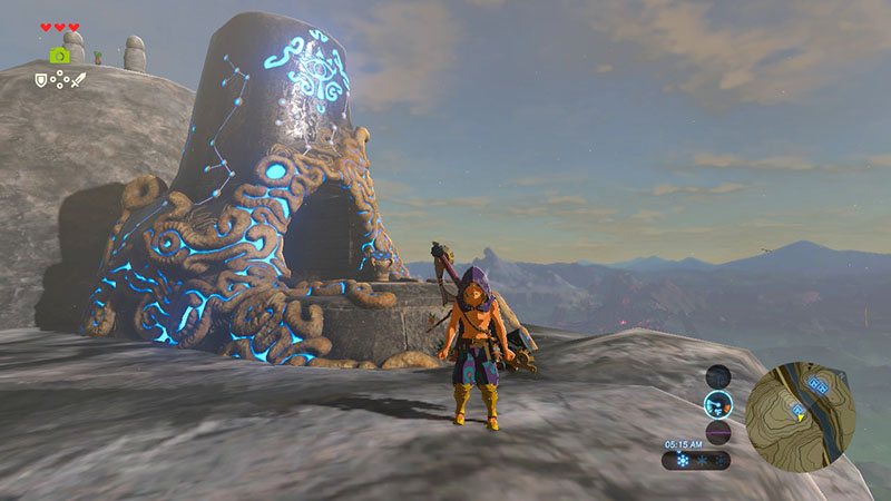 Shee Vaneer: Twin Memories is a shrine in the Dueling Peaks region near Dueling Peaks South Peak