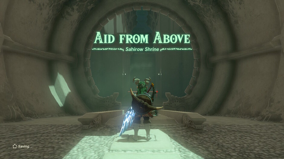 Sahirow: Aid from Above in The Legend of Zelda: Tears of the Kingdom