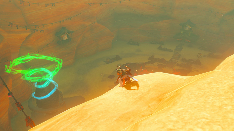 Rotsumamu: A Balanced Plan is a Surface shrine in the Gerudo Highlands region on the Gerudo Highlands Skyview Tower map near Yiga Clan Hideout