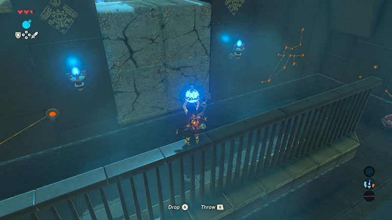 The 'Drifting' trial in the shrine undefined