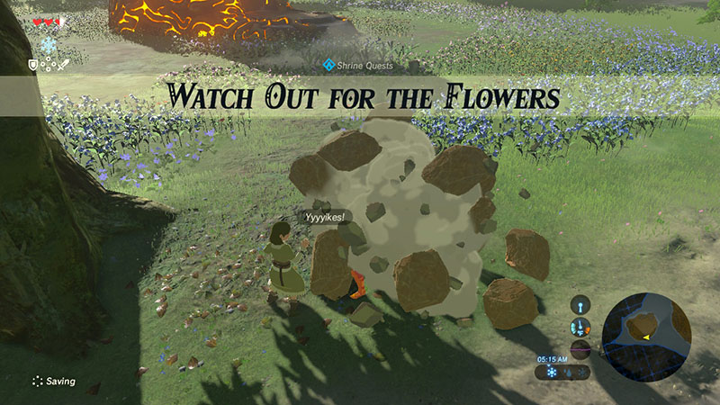 Watch Out for the Flowers