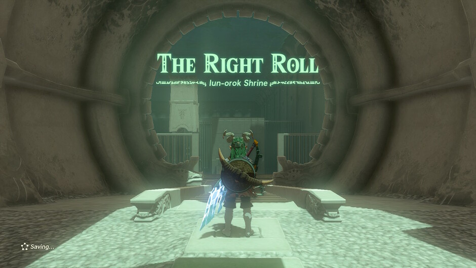 Iun-orok: The Right Roll in The Legend of Zelda: Tears of the Kingdom