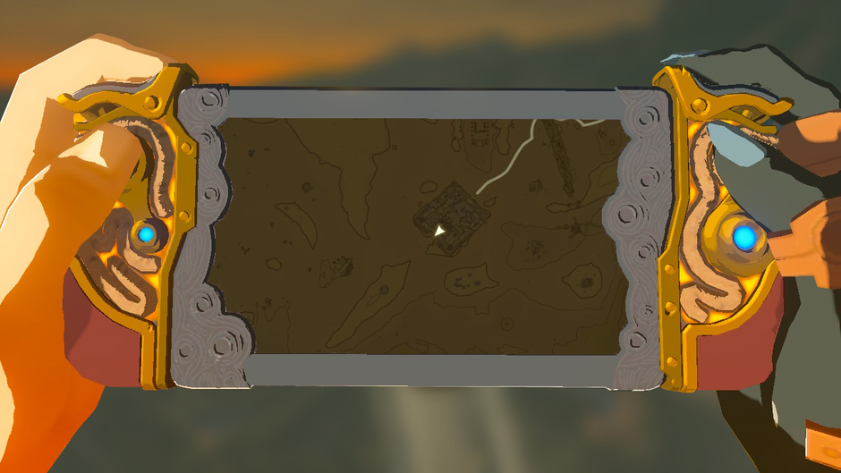 Soryotanog: Buried Light is a Surface shrine in the Gerudo Desert region on the Gerudo Canyon Skyview Tower map near Gerudo Town (Map)