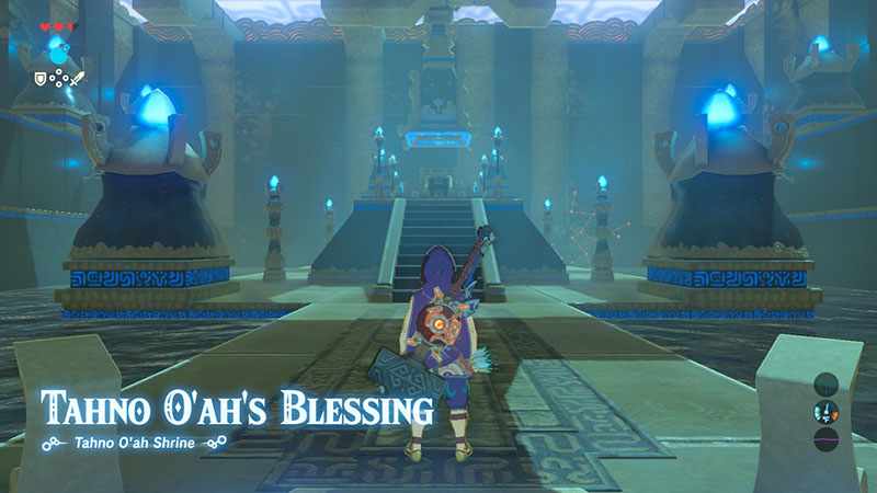 undefined: Tahno O'ah's Blessing in The Legend of Zelda: Breath of the Wild