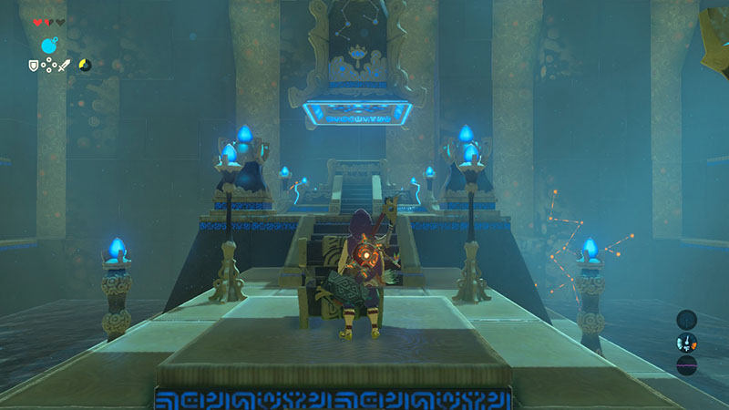 The 'Jitan Sa'mi's Blessing' trial in the shrine undefined