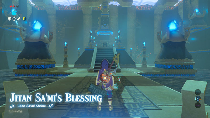 undefined: Jitan Sa'mi's Blessing in The Legend of Zelda: Breath of the Wild