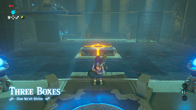 undefined: Three Boxes in The Legend of Zelda: Breath of the Wild