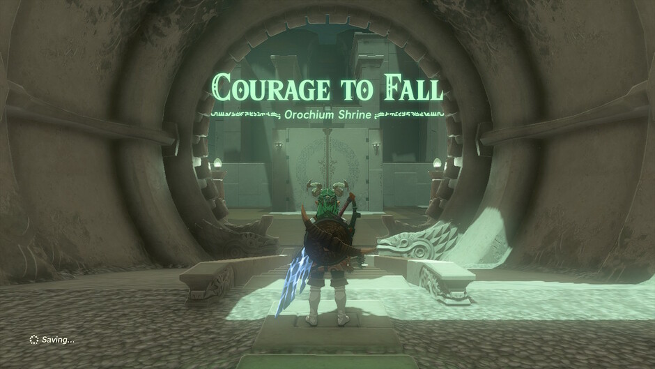 Orochium: Courage to Fall in The Legend of Zelda: Tears of the Kingdom