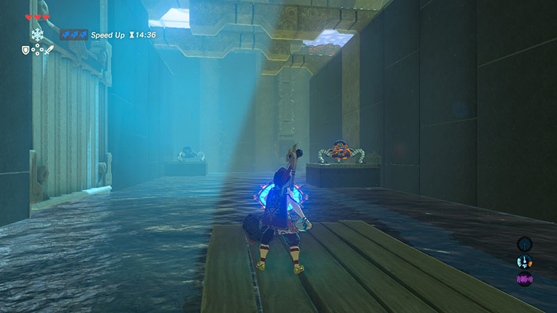 The 'Shields from Water' trial in the shrine undefined