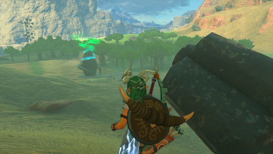 Turakawak: Stacking a Path is a Surface shrine in the Tabantha Frontier region on the Gerudo Highlands Skyview Tower map near Lake Illumeni