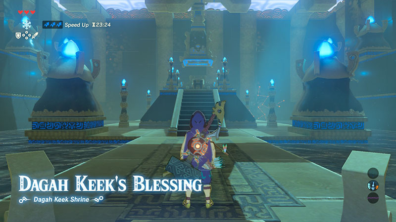 undefined: Dagah Keek's Blessing in The Legend of Zelda: Breath of the Wild