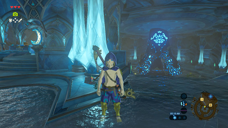 Ne'ez Yohma: Pushing Power is a shrine in the Lanayru region near Zora's Domain