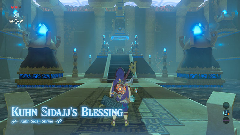 undefined: Kuhn Sidajj's Blessing in The Legend of Zelda: Breath of the Wild