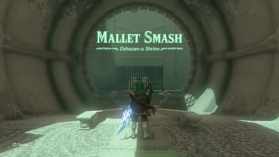 Oshozan-u: Mallet Smash in The Legend of Zelda: Tears of the Kingdom