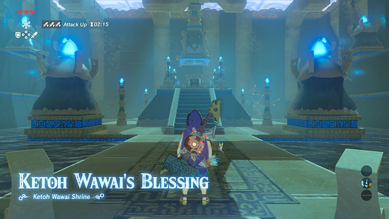 undefined: Ketoh Wawai's Blessing in The Legend of Zelda: Breath of the Wild