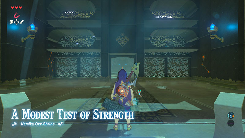 undefined: A Modest Test of Strength in The Legend of Zelda: Breath of the Wild