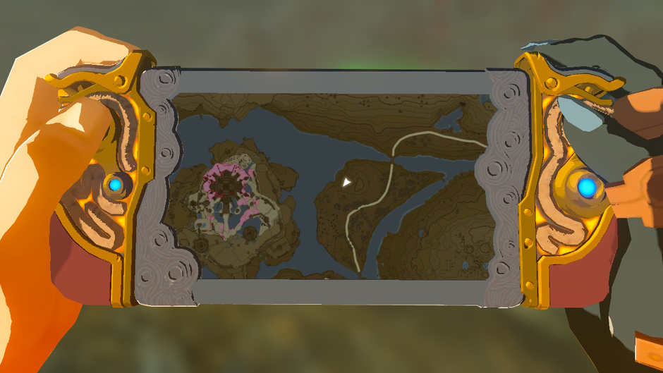 Sepapa: Backtrack is a Surface shrine in the Hyrule Field region on the Lookout Landing Skyview Tower map near Hyrule Forest Park (Map)