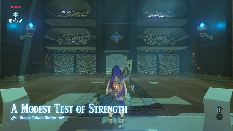 undefined: A Modest Test of Strength in The Legend of Zelda: Breath of the Wild