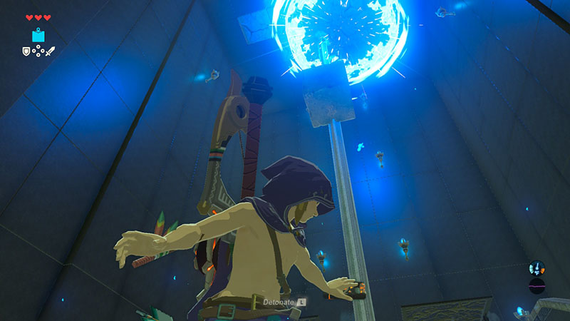 The 'Shatter the Heavens' trial in the shrine undefined