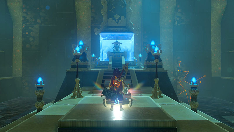 The 'Qukah Nata's Blessing' trial in the shrine undefined