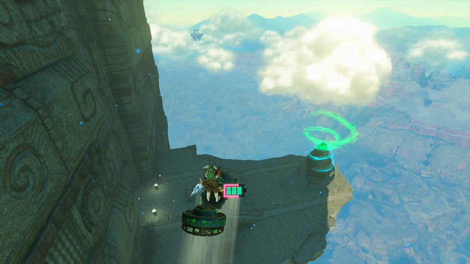 Siyamotsus: Unlit Blessing is a Sky shrine in the Gerudo Highlands Sky region on the Gerudo Canyon Skyview Tower map near South Lomei Castle Top Floor