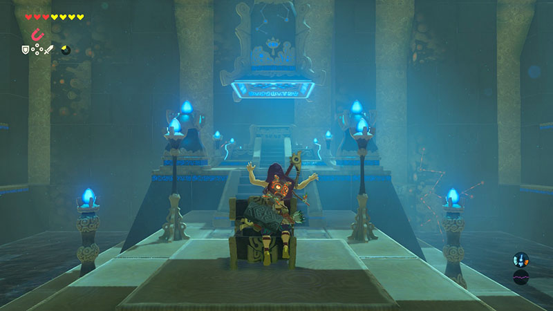 The 'Tawa Jinn's Blessing' trial in the shrine undefined