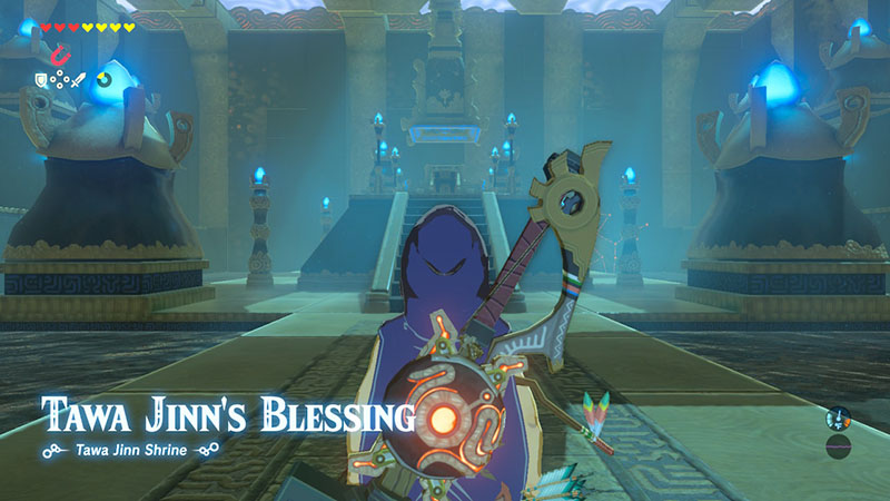 undefined: Tawa Jinn's Blessing in The Legend of Zelda: Breath of the Wild