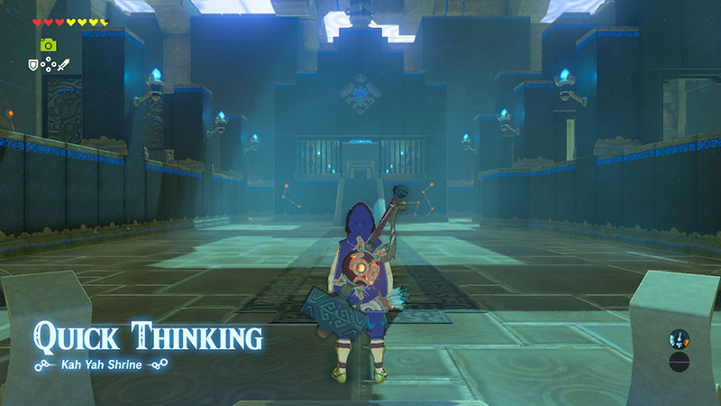 undefined: Quick Thinking in The Legend of Zelda: Breath of the Wild