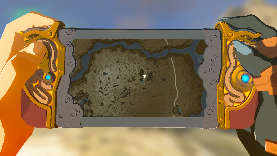 Sonapan: Missing Pathways is a Surface shrine in the Hyrule Ridge region on the Hyrule Field Skyview Tower map near Satori Mountain (Map)