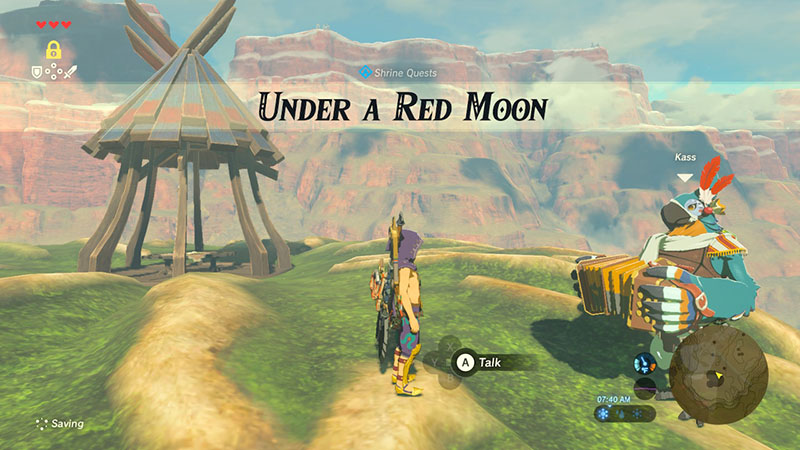 Under a Red Moon