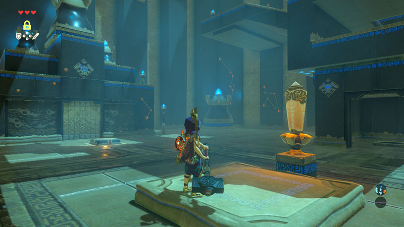 The 'Two Orbs to Guide You' trial in the shrine undefined