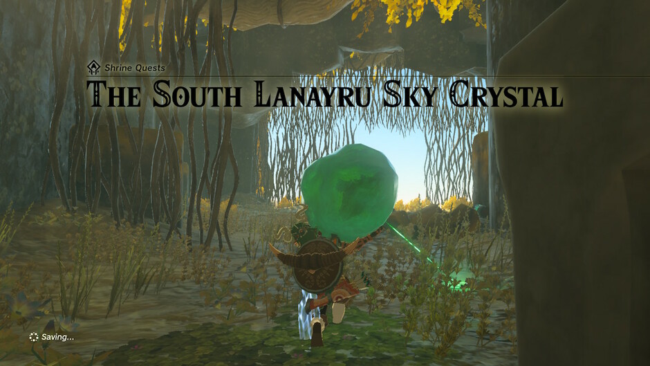 The South Lanayru Sky Crystal