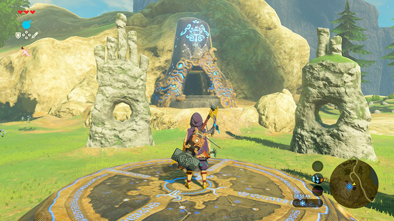 Voo Lota: The Winding Route is a shrine in the Tabantha region near Warbler's Nest