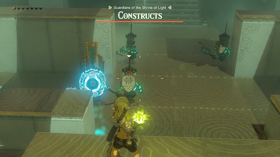 The 'Proving Grounds: Short Circuit' trial in the shrine Joku-usin