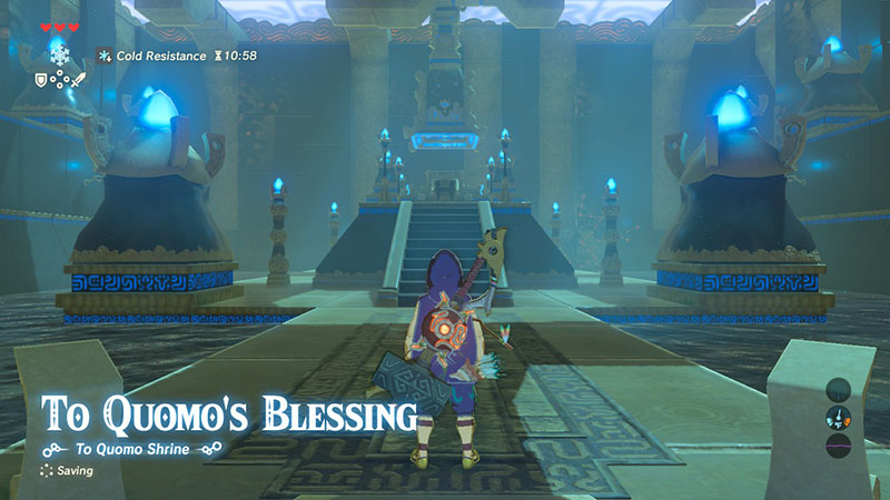 undefined: To Quomo's Blessing in The Legend of Zelda: Breath of the Wild