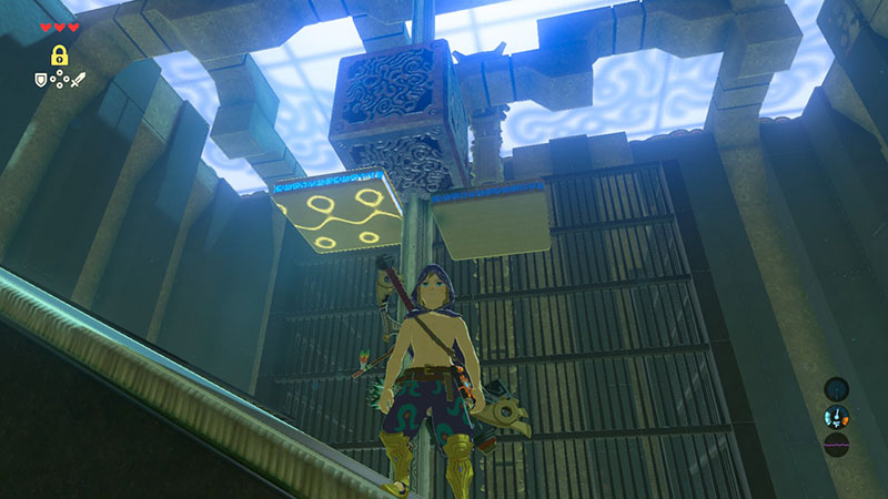 The 'Shift and Lock' trial in the shrine undefined