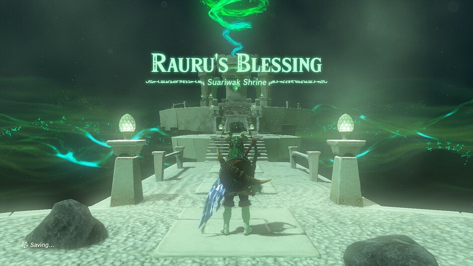 Suariwak: Rauru's Blessing in The Legend of Zelda: Tears of the Kingdom