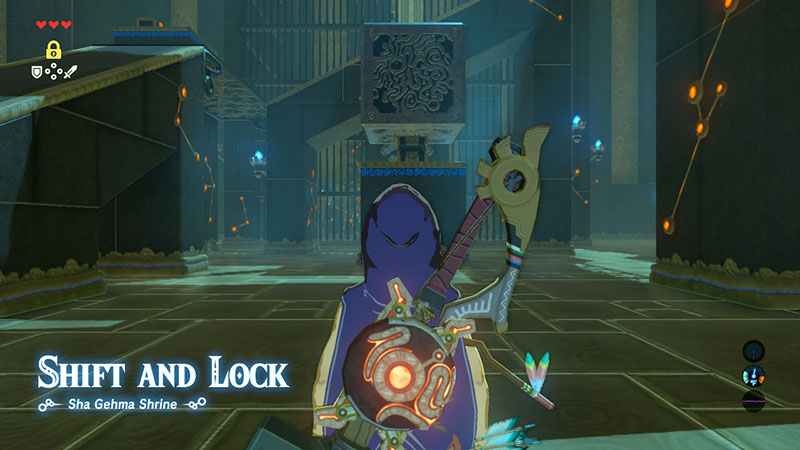 undefined: Shift and Lock in The Legend of Zelda: Breath of the Wild