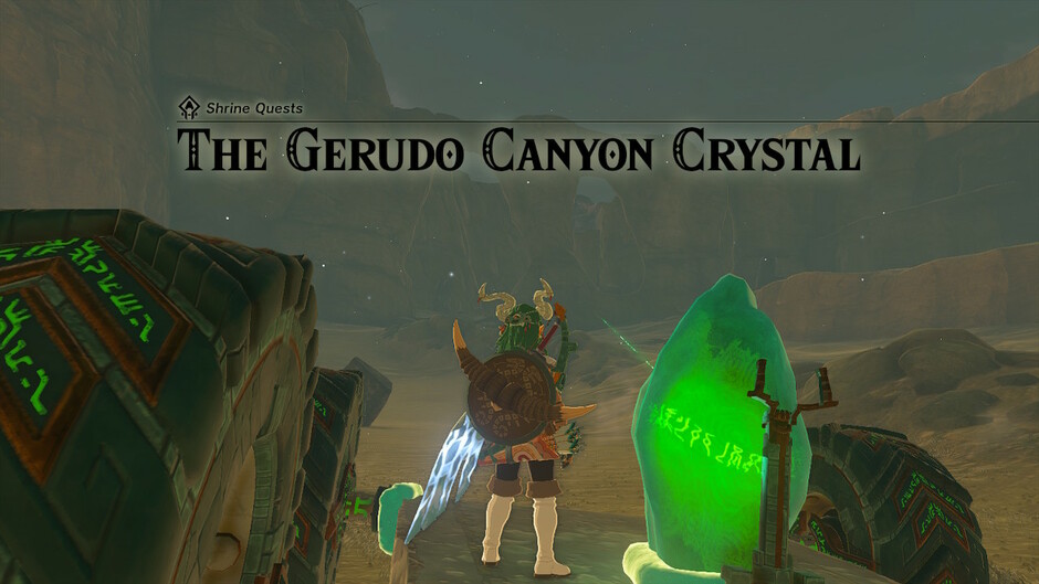 The Gerudo Canyon Crystal