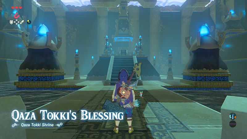 undefined: Qaza Tokki's Blessing in The Legend of Zelda: Breath of the Wild