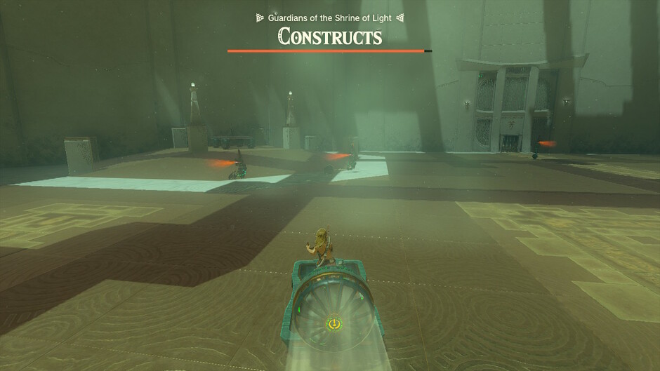 The 'Proving Grounds: Vehicles' trial in the shrine Rasitakiwak