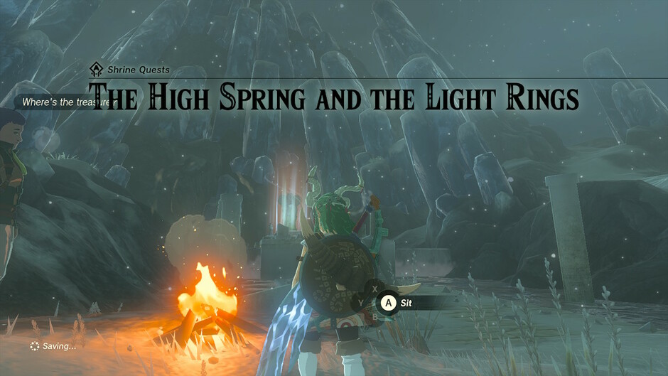 The High Spring and the Light Rings