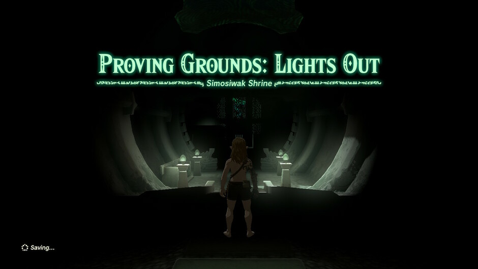 Simosiwak: Proving Grounds: Lights Out in The Legend of Zelda: Tears of the Kingdom