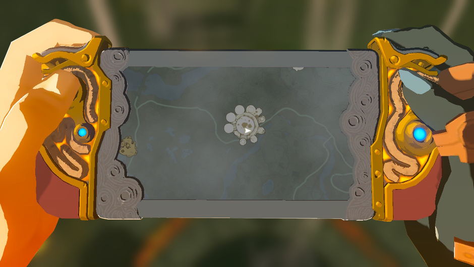 Yansamin: Proving Grounds: Low Gravity is a Sky shrine in the East Necluda Sky region on the Sahasra Slope Skyview Tower map on the sky island of Zonaite Forge Island (Map)