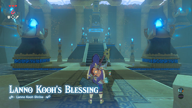 undefined: Lanno Kooh's Blessing in The Legend of Zelda: Breath of the Wild