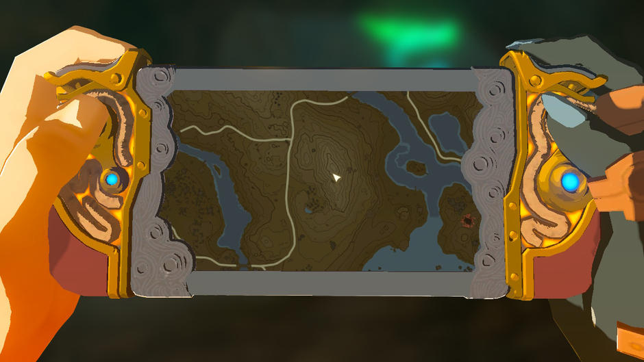 Jojon: Proving Grounds: Rotation is a Surface shrine in the Hyrule Field region on the Sahasra Slope Skyview Tower map inside the Crenel Peak Cave (Map)