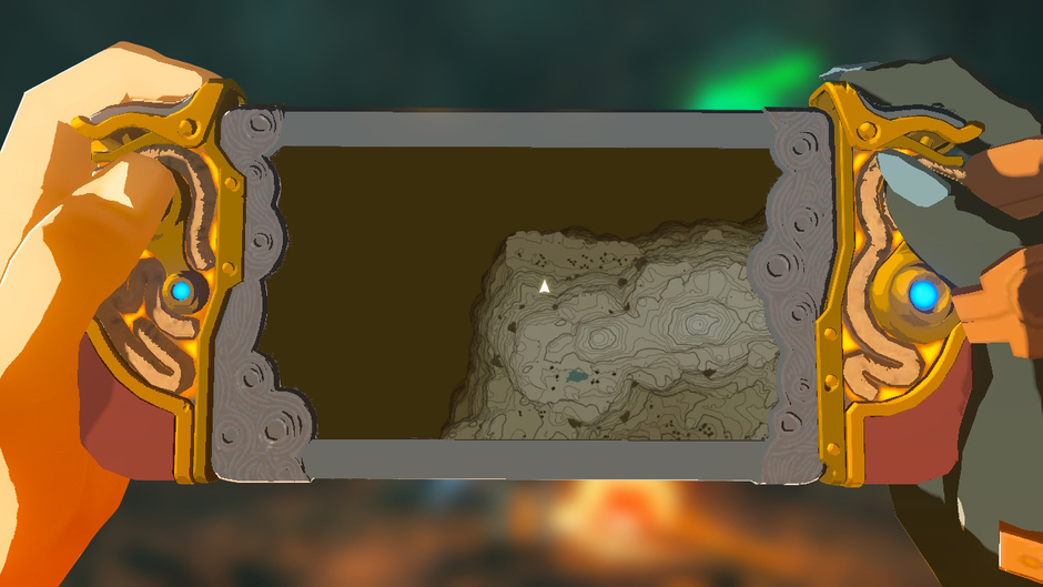 Otak: Proving Grounds: Traps is a Surface shrine in the Hebra Mountains region on the Rospro Pass Skyview Tower map inside the Icefall Foothills Cave (Map)